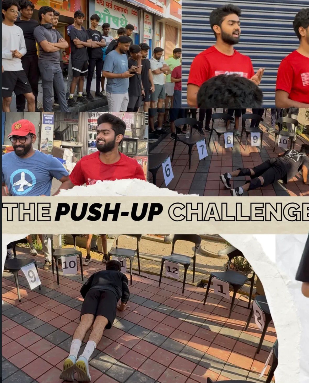 Push-Up Challenge event